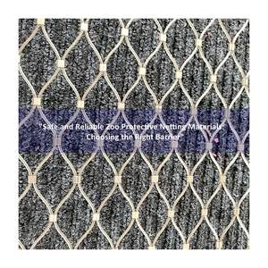 Red de cuerda tejida con marco de Metal al mejor precio para cercado de aves de <span class=keywords><strong>reserva</strong></span> <span class=keywords><strong>natural</strong></span> al aire libre de alta visibilidad - Product Image 2