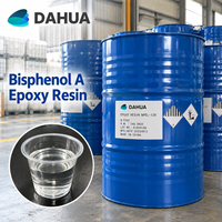 Resin Epoksi 128 NPEL-128 Cairan Bening Transparan Kemurnian Tinggi Resin Bisphenol A untuk Perekat Lantai Pengecoran Enkapsulasi