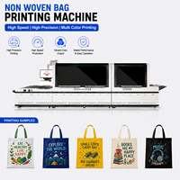 Máquina de Impresión de Bolsas Comerciales, Impresora Automática de Bolsas No Tejidas para la Industria de Fabricación de Empaques Promocionales