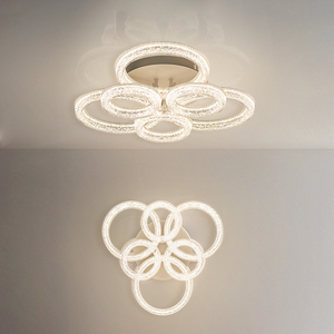 Factory Price Fashion Designed Metal Acrylic <strong>Ceiling</strong> <strong>Lamp</strong> High Transmittance LED 6500K Modern Living Room Bedroom AC IP33 - Product Image 2