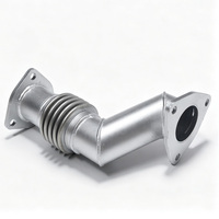 Pièces d'excavateur, tuyau d'échappement du moteur, tuyau de raccordement du turbocompresseur, soufflet en acier inoxydable, tuyau turbo pour ZAX135US-5B ZX135