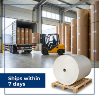 Papier de démoulage CCK double face 50 g/m² non adhésif, résistant aux hautes températures, enduit de silicone pour la production de panneaux en fibre de carbone