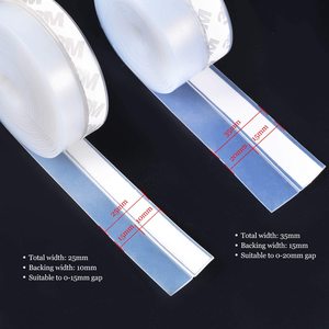 <span class=keywords><strong>Joint</strong></span> de <span class=keywords><strong>porte</strong></span> en <span class=keywords><strong>caoutchouc</strong></span>, silicone, Transparent, 3M, auto-adhésif, <span class=keywords><strong>pour</strong></span> <span class=keywords><strong>porte</strong></span> <span class=keywords><strong>coulissante</strong></span> en verre - Product Image 4