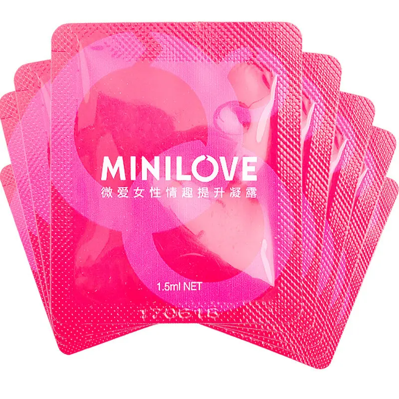 Sıcak satış 1.5ML Minilove yağlayıcı kadınlar için seks Climax Orgasmic jel sprey geliştirmek kadın Libido vajina sıkı 6 adet/kutu jel