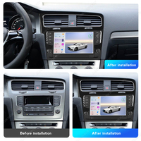 Radio FM Navifly, Navigazione GPS Multimediale, 8 Core 6+128GB, 4G LED WIFI BT, Car-Play Auto per VW Golf 7 2013-2017