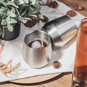 Titanium whisky <b>Mug</b> 300ml <b>Double</b> <b>Wall</b> Tumbler For Party Drinking Cup Lightweight Insulated Portable Titanium Cup - Product Image 6
