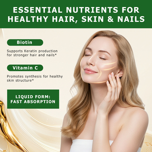 Complément de beauté pour la peau sous marque privée pour des cheveux, des ongles et un système immunitaire sains – Vitamine C et Biotine - Product Image 5