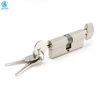 Sistema de llave maestra Europea 60 65 70mm Cilindro de cerradura de puerta de mortaja de latón
