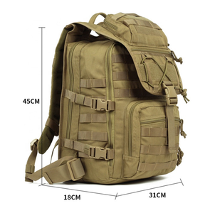 กระเป๋าเป้สะพายหลังแบบ 3 มิติ Molle สำหรับตั้งแคมป์ กระเป๋าเป้สะพายหลัง Molle ขนาดใหญ่ กระเป๋าเป้สะพายหลังแบบ 3 มิติ สำหรับการโจมตี กระเป๋าใส่อุปกรณ์ กระเป๋าสำหรับการล่าสัตว์ กระเป๋าใส่ถุงน้ำ - Product Image 3
