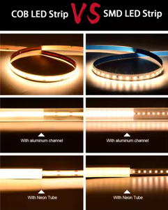 Customized flexible outdoor <b>waterproof</b> 5m Cob RGB <b>light</b>-emitting diode <b>strip</b> <b>light</b> 24v Cob <b>light</b>-emitting diode - Product Image 4
