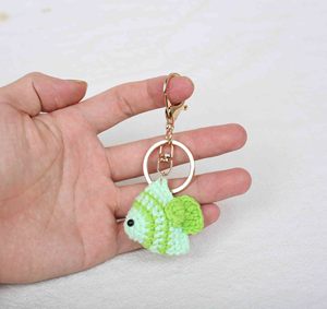 Amigurumis Por Mayor Crochet Tropical <b>Fish</b> Keychain Crochet <b>Toys</b> Handmade Knitting Knit Crochet Animals Fishes <b>Fish</b> Keyring Doll - Product Image 4