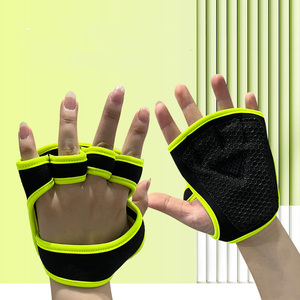 2026 Custom Logo Workout Gloves <b>Half</b> Finger Cycling Gym Gloves for Men and Women Fitness Weight Lifting Pink Color - Product Image 5