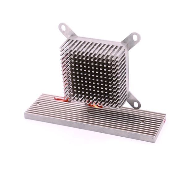 High Power Custom Aluminium Power Amplifier Rectangular Led Bar Heatsink Profile Extrusion Radiators Aluminum Heat Sink
