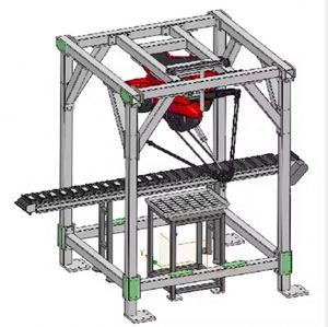 Robot industriel BORUNTE, robot delta à quatre axes pour l'assemblage et le tri, charge utile maximale 3 kg, pour le préhension de flacons de parfum, moteur PLC - Product Image 3