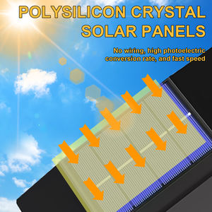 Appliques murales d'extérieur haut et bas Lampe à 6 LEDs Détecteur de mouvement de jardin Sécurité pour clôture de patio Garag Lumière de jardin à LED solaire - Product Image 6