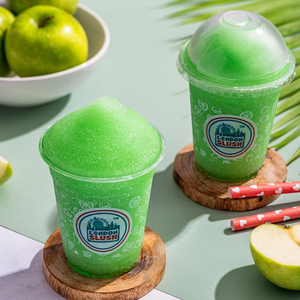 Biểu Tượng Tùy Chỉnh Dùng Một Lần Pha Lê Rõ Ràng Pet 16Oz Cốc Nhựa Cho Cà Phê Đá Milkshake Bằng Cháo Có Nắp Đậy Và Ống Hút - Product Image 2