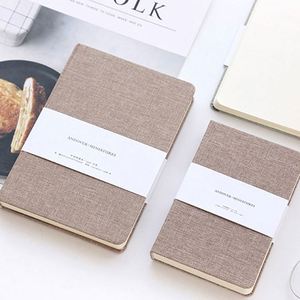 Handmade Hardcover Paper A5/A6 <b>Diary</b> <b>Notebook</b> Gift Sets Packaging in China - Product Image 4