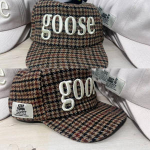 Großhandel Low MOQ Custom Vintage Hahnen tritt Plaid 3D Puff Snapback Hüte Low Profile Unstrukturierte <span class=keywords><strong>5</strong></span> <span class=keywords><strong>Panel</strong></span> Wolle Hüte Stickerei - Product Image 2