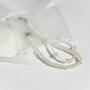 Sacs cadeaux transparents en PVC avec fermeture éclair pour bijoux, pochettes personnalisées avec logo pour colliers, bracelets, sous-vêtements et envois postaux - Product Image 4