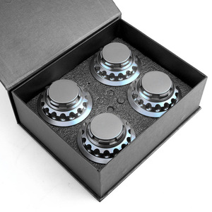Aluminum Alloy CNC <b>Wheel</b> Center Caps 130mm PCD 4 Holes For Porsche <b>Wheels</b> Except Macan <b>Replacement</b> Repair - Product Image 1