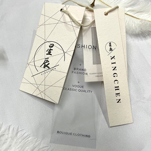 Giấy Treo Tag Bán Buôn, Nhãn Và Hangtags, Tùy Chỉnh Thiết Kế Tái Chế Quần Áo Giấy Treo Tag - Product Image 2