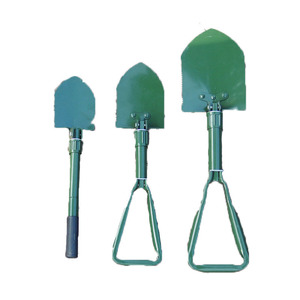 Green <b>Multi</b> <b>Function</b> Folding <b>Shovel</b> With D-Grip Handle For Outdoor Camping And Rescue Use - Product Image 4