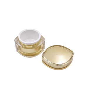 Ensembles Or <span class=keywords><strong>Champagne</strong></span> Unique de <span class=keywords><strong>Luxe</strong></span> Cosmétiques de Soins de la Peau 15ml 30ml 50ml 100ml Pot de Crème Acrylique Vide avec Bouchon à Vis - Product Image 3