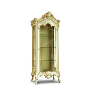 Solid Wood <strong>Small</strong> Wine <strong>Cabinet</strong> Side <strong>Cabinet</strong> High-end Villa Carved Living Room Luxury Wall Storage <strong>Cabinet</strong> Decorative - Product Image 1