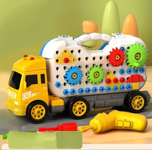 Enfants garçon Intellect Dev mains sur capacité ingénierie <span class=keywords><strong>perceuse</strong></span> outil Kit essorage vis outil semblant jouer jouets - Product Image 6