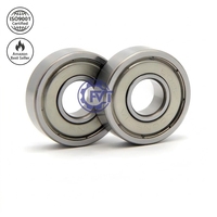 Roulements à billes à gorge profonde scellés 629ZZ de haute précision, personnalisés OEM, en acier chromé avancé, simple rangée C3