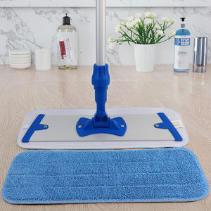 Vendita calda fabbrica-fatta in <span class=keywords><strong>microfibra</strong></span> Mop testa di ricarica nuova promozione su piazza piana panno per la pulizia per <span class=keywords><strong>pavimenti</strong></span> in legno e laminato - Product Image 2