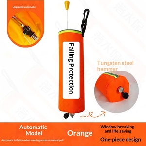 سترة نجاة محمولة ذاتية النفخ فائقة الطفو للإنقاذ الذاتي عند السقوط في الماء - Product Image 6