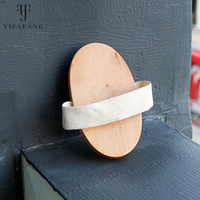 Cojín de aire Masajeador de madera natural Cepillo corporal Ducha Cepillo de masaje de cuerpo completo Masajeador cervical