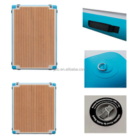 Plateforme flottante gonflable personnalisée en PVC pour bain de soleil, ponton, quai, tapis d'eau pour yacht, protection UV