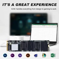 Hard Disk Solid State Ssd M.2 Nvme 64GB 128GB 256GB 512GB 1TB 2TB 4TB Pcie Nvme untuk Laptop Nvme Ssd
