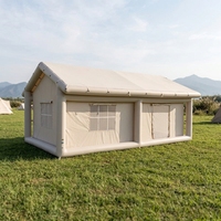 Tente de camping de luxe, tente gonflable imperméable, tente gonflable d'extérieur