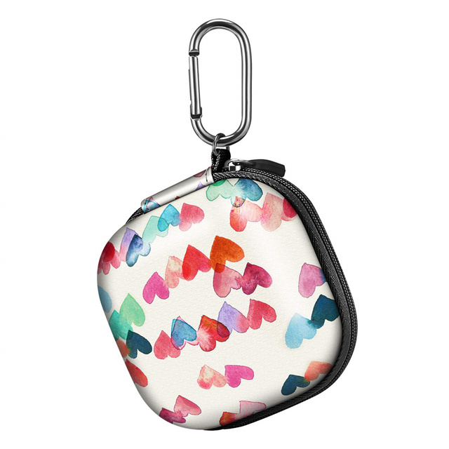 Custom Powerbeats PU Hard Waterproof White Portable Case Full Wireless Earphones Protective Cover Shockproof Carrying Bag