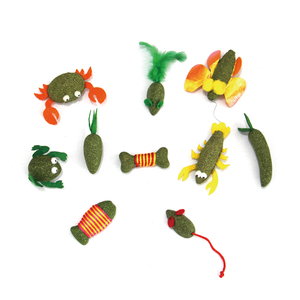 Juguete de hierba gatera de lujo directo de fábrica, juguete relajante para mascotas Molar de madera ecológico, juguete para gatos de uso diario de Venta caliente - Product Image 1