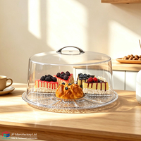 Plateau alimentaire de luxe transparent de qualité alimentaire pour fruits, bonbons, noix, avec compartiments, plateau à gâteaux, assiettes