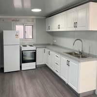 Maison préfabriquée portable Granny Flat 20Ft 40Ft, Villa préfabriquée, Maison pliable en conteneur extensible 2, 3, 4, 5 chambres
