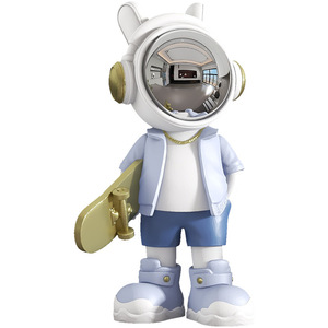 Oferta Especial: Adorno Moderno y Sencillo de Astronauta en Patineta, de Resina Pintado a Mano, para <span class=keywords><strong>Halloween</strong></span>, Decoración de Escritorio, Regalo de Inauguración, Mueble de TV/Vino - Product Image 5