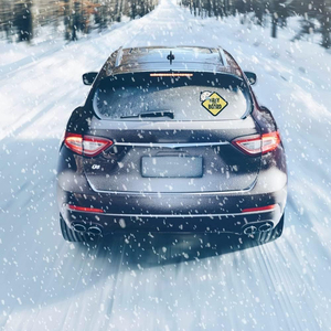 สติกเกอร์ติดกระจกรถยนต์ลายตลก สติกเกอร์ติดรถยนต์แบบกำหนดเอง แม่เหล็กติดรถยนต์ ข้อความ Baby on Board แบบส่วนตัว สติกเกอร์ไวนิลแบบติดด้วยถ้วยดูด - Product Image 3