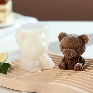 Nuevo Molde de Silicona para Cubitos de Hielo y Helados con Diseño de Oso, Ecológico, Libre de BPA, Reutilizable y de Fácil Desmolde - Product Image 6