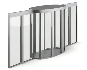 Centro commerciale automatico in alluminio vetro scorrevole porta di lusso esterno divisorio porte scorrevoli laterali girevoli prezzi