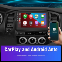 Junsun stok V1 CA CarPlay nirkabel untuk Toyota TACOMA/HILUX 2005-2013 Android navigasi GPS otomatis Radio Multimedia Unit kepala