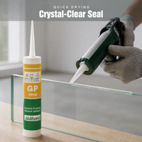 JOOBOND ISO9001 Mastic silicone adhésif à séchage rapide, étanche et transparent pour aquarium