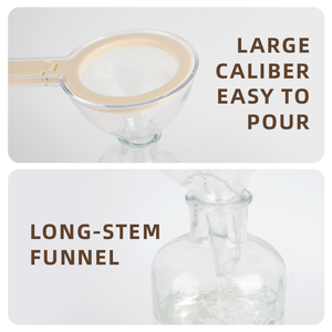 กรวยกรองน้ำมันอเนกประสงค์ เกรดอาหาร ใช้งานง่าย ตาข่ายละเอียด 2-in-1 ทำจากพลาสติก สำหรับกรองน้ำมันในครัว - Product Image 4