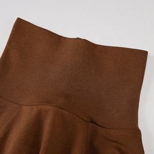 Mono Deportivo Largo Elástico de Manga Larga para Mujer, Color Sólido, para Gimnasio, Yoga, Fitness, Ejercicio, Correr, Ropa Deportiva, Tops Deportivos - Product Image 5