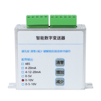 Amplificador de Señal para Transmisor de Celda de Carga, Convertidor de Señal, Alimentación 15-30V DC, Salida RS485, Protocolo Modbus RTU, Mayor Precisión