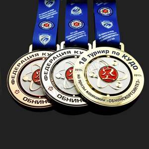 Entwerfen Sie Ihre eigene Medaille Rundspinnsport Lauffinisher - Zinklegierungs-Metallmedallie - Product Image 5